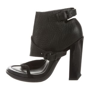 Alexander Wang Leather Ankle Strap Sandals